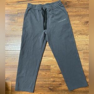 William Marchi Men’s Joggers Gray Sz 32 Relaxed Do It Better Pockets Cotton